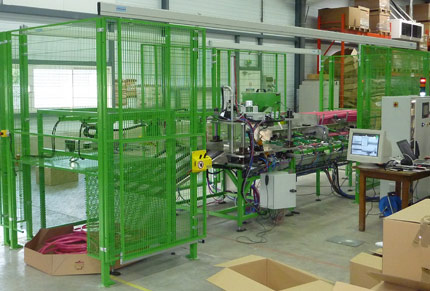 Ligne de mise en forme cerceaux